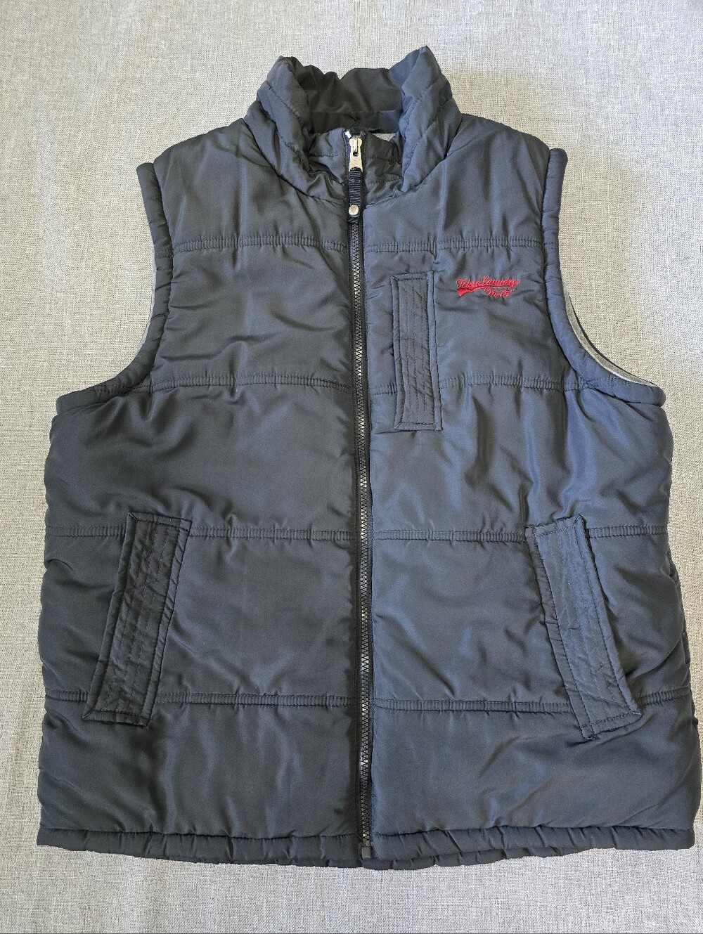 Tokyo Laundry Men's Quilted Sleeveless Puffer Vest Size M